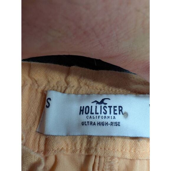 Hollister Ultra High Rise Peach Shorts Women's Small - Picture 3 of 4
